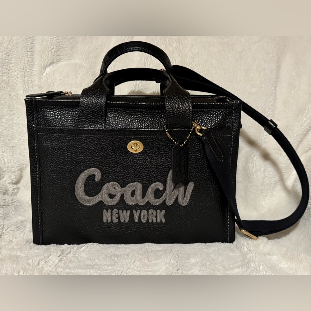 Coach Leather Cargo Tote Bag - CAM75 -fits 13in laptop